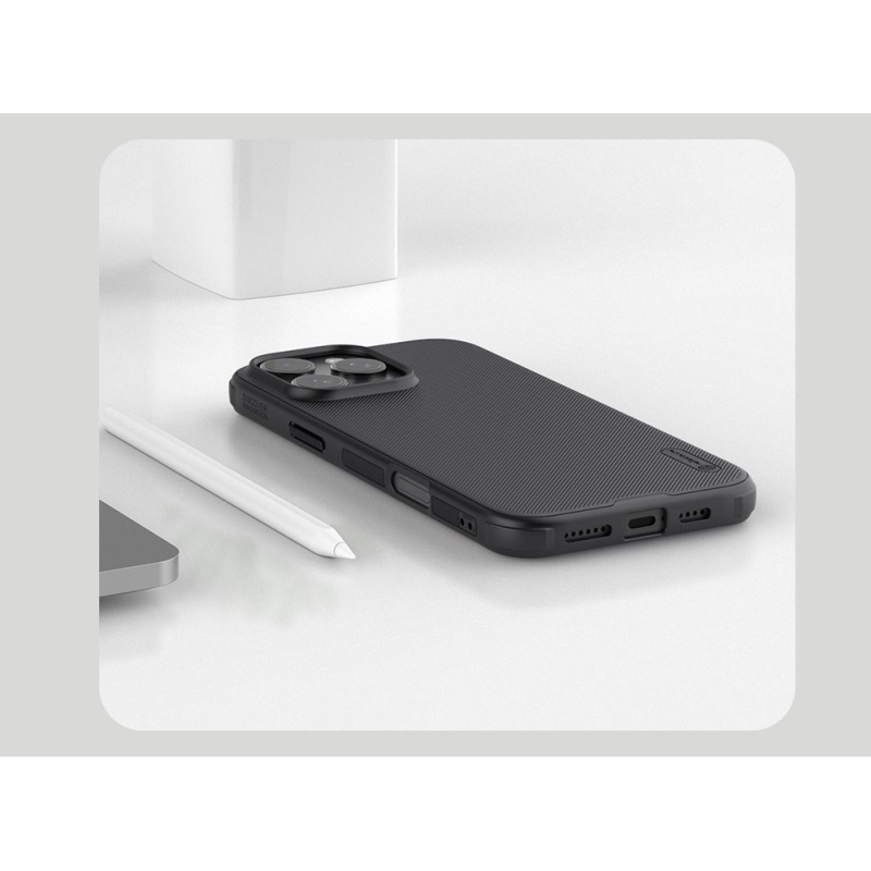 Nillkin Super Frosted PRO Zadní Kryt pro Apple iPhone 16 Pro Black