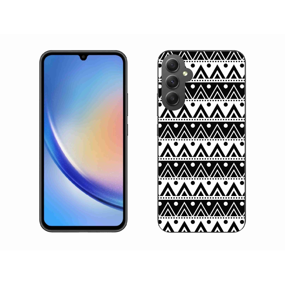 Gelový kryt mmCase na Samsung Galaxy A34 5G - abstraktní motiv 29