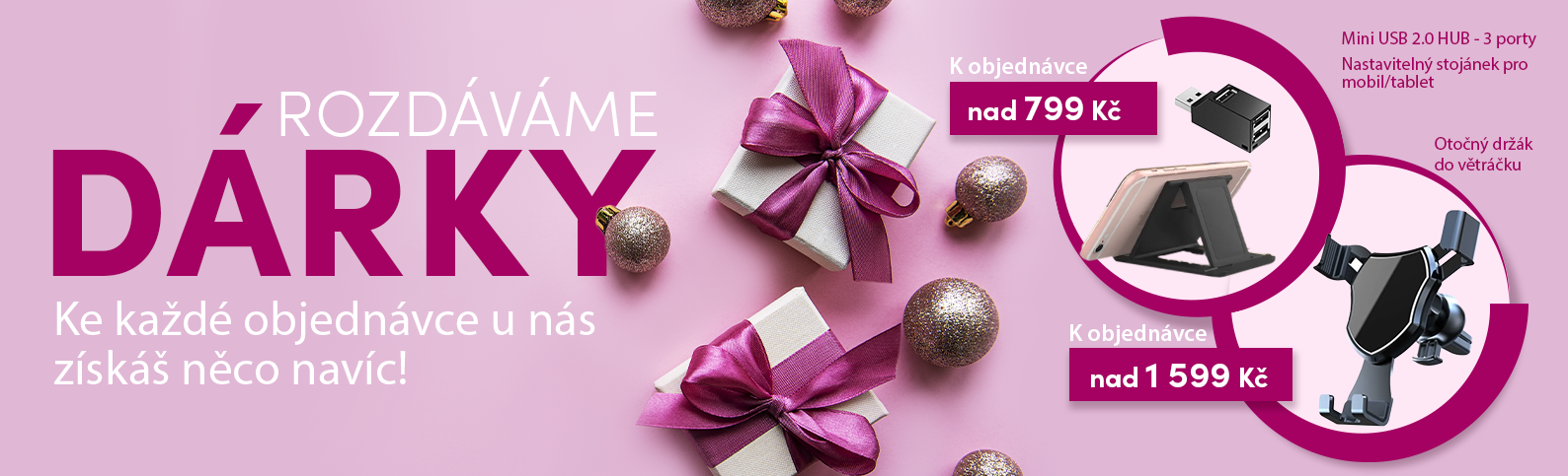 Dárky k objednávce