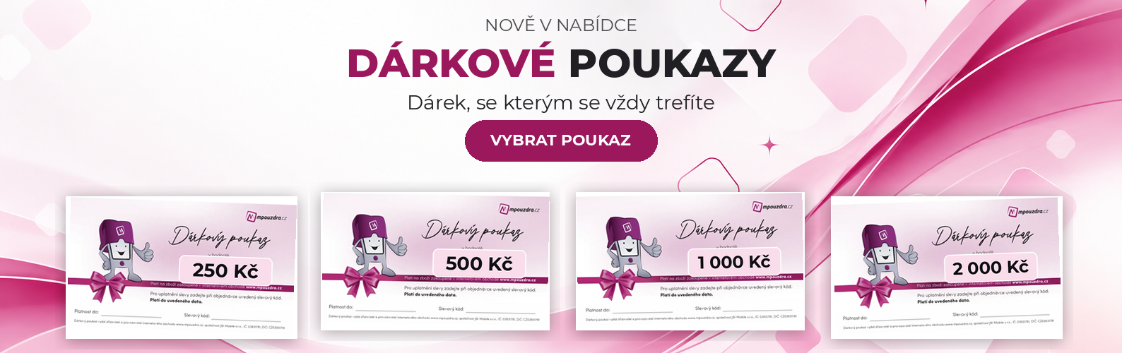Dárkové poukazy